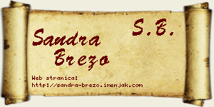 Sandra Brezo vizit kartica